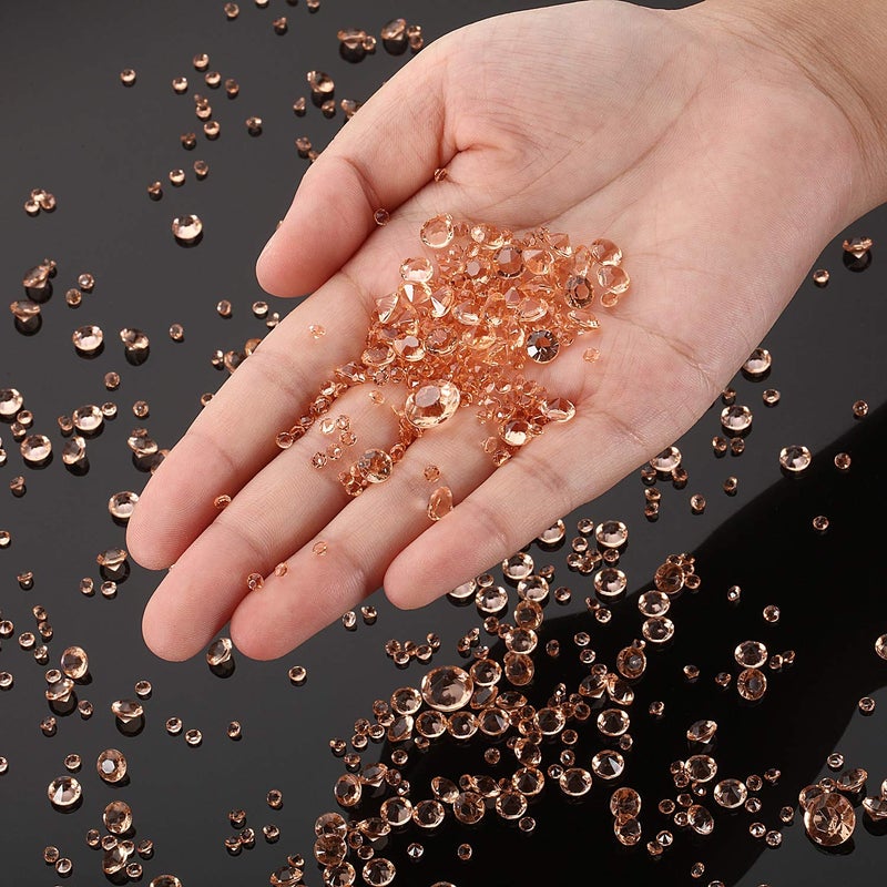 Bememo 10000 Clear Wedding Table Scatter Crystals Acrylic Diamonds Rhinestones for Table Centerpiece Decorations Bridal Shower Decorations Vase Beads - Image 3